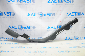 Door sill trim inner rear right Audi A4 B8 08-16 sedan, black, scratches