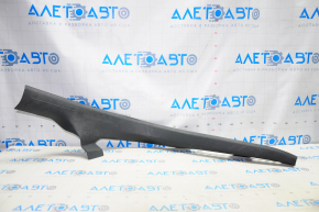 Door sill trim inner rear right Audi A4 B8 08-16 sedan, black, scratches