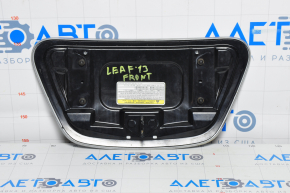 Front Charging Port Cover Nose Nissan Leaf 13-17 with Badge, Varnished