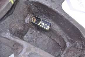 Front left axle with hub Ford C-max MK2 13-18 rusty, with ABS sensor, play, bearing hums, chip mount is broken