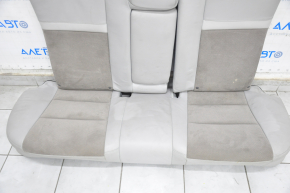 Rear row of seats 2nd row Toyota Camry v50 12-14 usa leather gray + suede, dry cleanable