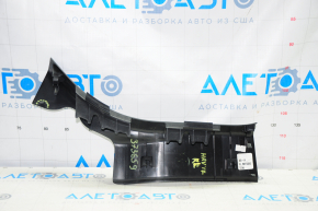 Door sill trim rear right Honda HR-V 16-22 black, broken fastener