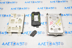 BCM Body Control Module with Dodge Journey 11 key - with ECU 05150776AB, KEYLESS unit 68214570AB, key without cylinder