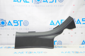 Door sill trim rear right Honda HR-V 16-22 black