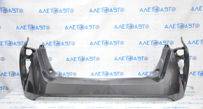 Rear bumper bare Toyota Prius 50 16-18 without parking sensors, graphite, fastening tear