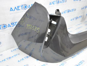 Rear bumper bare Toyota Prius 50 16-18 without parking sensors, graphite, fastening tear