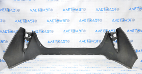 Rear bumper bare Toyota Prius 50 16-18 without parking sensors, graphite, fastening tear
