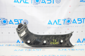 Left trunk door trim Hyundai Santa FE Sport 13-16 pre-rest, black, scratches