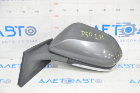 Side mirror left Toyota Prius 50 16-20 5 pins graphite scratches on the lining