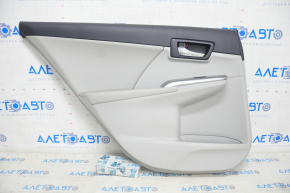 Door trim card rear left Toyota Camry v50 12-14 usa gray, gray insert