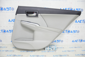 Door trim card rear right Toyota Camry v50 12-14 usa gray, gray insert