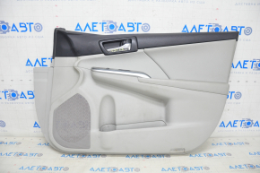 Door trim card front right Toyota Camry v50 12-14 usa gray, gray insert