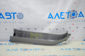Trunk door trim right Toyota Highlander 08-13 gray type 1 scratches