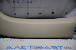 Trunk door trim right Toyota Highlander 14-19 beige, scratches
