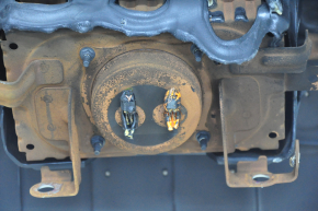 Airbag passenger in the dashboard Toyota Camry v50 12-14 usa, with a black lining, melted, broken fastener