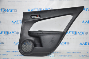 Door trim card rear right Toyota Prius 50 16-22 black with gray insert, for dry cleaning