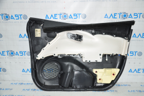 Door trim card front left Toyota Prius 50 16-22 black with gray insert, for dry cleaning