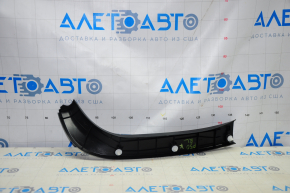 Left trunk door trim Toyota Prius 50 16-22 black, under curtain