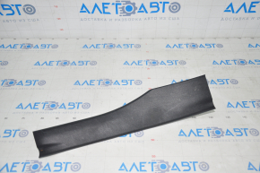 Door sill trim rear left Toyota Prius 50 16-22 black, worn