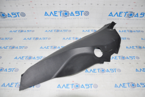 Rear pillar trim lower left Toyota Prius 50 16-20 black, scratches