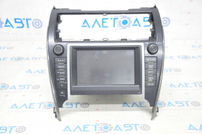 Tape recorder, Monitor, CD-changer, Radio Toyota Camry v50 12-14 usa large display, Hybrid, JBL, fused fasteners