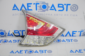 Light inside trunk lid left Nissan Rogue 14-16 cracks