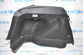 Left arch trim Toyota Prius 50 16-19 for spare tire, black, worn plastic
