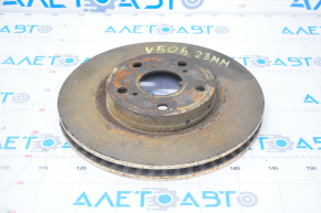 Front left brake disc Toyota Camry v50 12-14 usa rusty, 28 mm