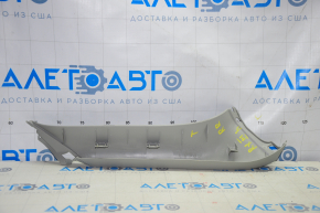 Trunk door trim right Lexus RX350 RX450h 10-15 gray, rubbed