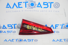 Inner taillight trunk lid left Infiniti QX30 17- for polishing