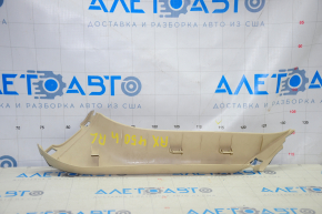 Left trunk door trim Lexus RX350 RX450h 10-15 beige, scratches