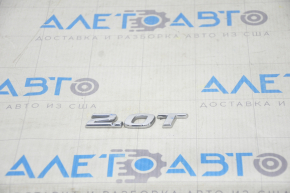 Emblem inscription 2.0T trunk lid Honda Accord 18-22