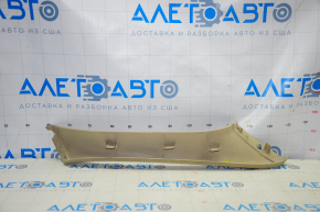 Trunk door trim cloth right Lexus RX300 RX330 RX350 RX400h 04-09 beige, for dry cleaning