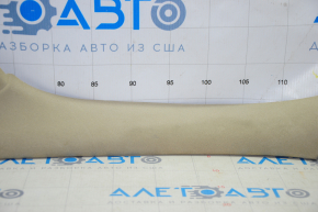 Trunk door trim cloth right Lexus RX300 RX330 RX350 RX400h 04-09 beige, for dry cleaning