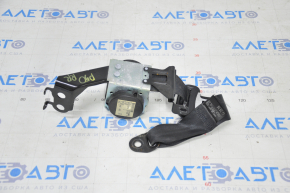 Seat belt rear right Toyota Prius 50 16-20 black, water damage