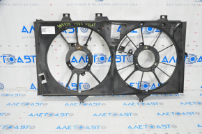 Diffuser radiator shroud bare Toyota Camry v50 12-14 hybrid usa embedded parts drilled out, bolt broken, wiring mount broken