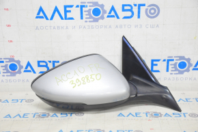 Side mirror right Honda Accord 18-22 8 pins, BSM, heated, turn signal, silver