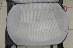 Passenger seat Toyota Prius 50 16-18 without airbag, mechanical, gray cloth, dry-cleanable
