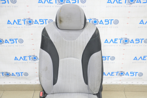 Driver's seat Toyota Prius 50 16-18 without airbag, mechanical, gray cloth, dry-cleanable