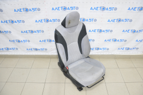 Driver's seat Toyota Prius 50 16-18 without airbag, mechanical, gray cloth, dry-cleanable