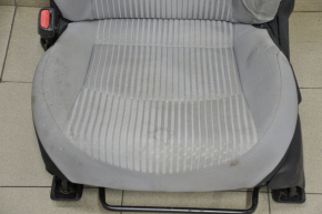 Driver's seat Toyota Prius 50 16-18 without airbag, mechanical, gray cloth, dry-cleanable