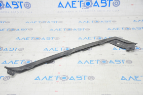 Front bumper molding lower left Honda Accord 18-22 black gloss