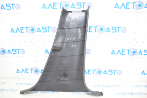 Center pillar trim lower left Honda Accord 18-22 black, scratch