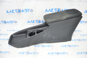 Central console armrest and cup holders Toyota Prius 50 16-20 black cloth, scratch, dry cleaning