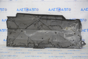 Left underbody protection Toyota Prius 50 16-18 worn, torn, dented