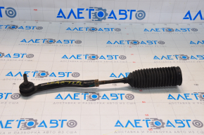 Steering rod with tip left Nissan Leaf 11-17 14x1.5 torn boot