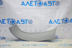 Right trunk door trim Acura MDX 14-20 gray, scratches, plastic turned white