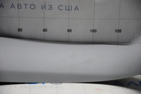 Right trunk door trim Acura MDX 14-20 gray, scratches, plastic turned white
