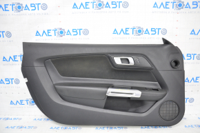 Door trim panel front left Ford Mustang mk6 15-17 black