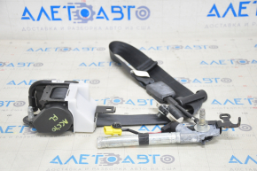 Honda Accord 18-22 black driver's seat belt with tensioner